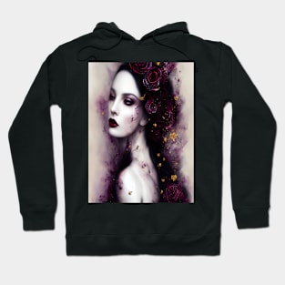 Bella Rosa Gothic Model Hoodie